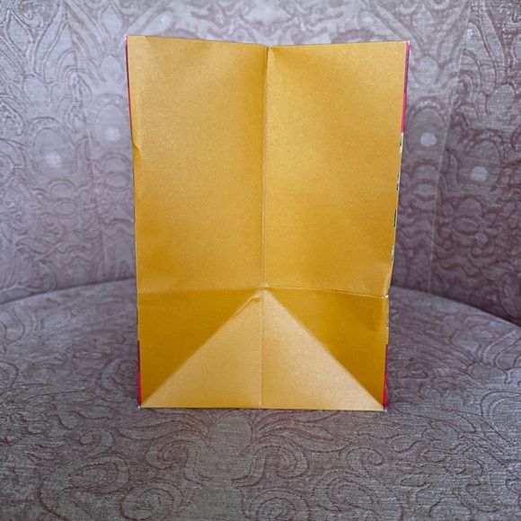 Louis Vuitton Red and Gold Holiday Shopping Bag - Picture 2 of 11